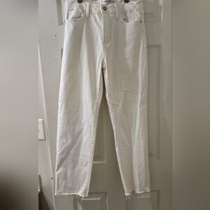 Just Black Denim | White Cropped Women's Jeans